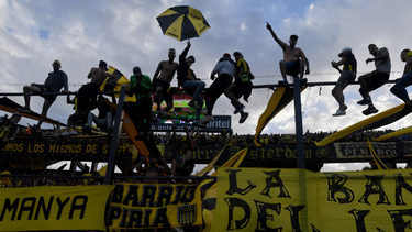 Hinchas de Peñarol.