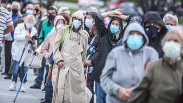 Comenzó la vacunación a franja etaria de 71 a 79 años