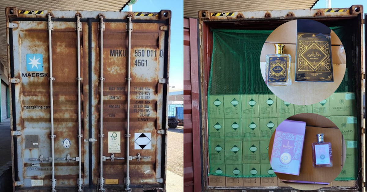 Aduanas incautó más de 32.000 perfumes en el puerto de Montevideo: la mercadería supera los US$ 3 millones