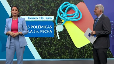 La exárbitra Claudia Umpiérrez&nbsp;analizó los partidos de Nacional - Cerro y Peñarol - Deportivo Maldonado por la quinta fecha del Torneo Clausura. &nbsp;
