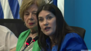 Virginia Cáceres asumió como presidente de la ANEP.