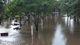 Hubo 19 evacuados por crecida del río Cuareim en Artigas