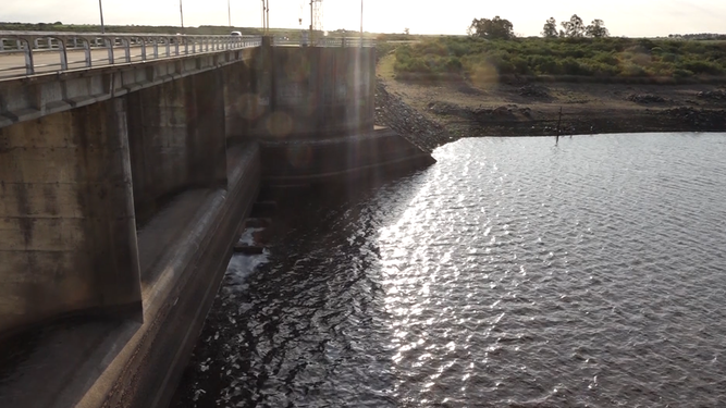 El nivel del lago de Paso Severino alcanzó su máximo histórico
