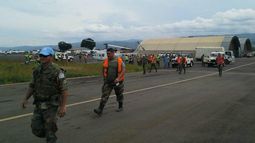 Soldados uruguayos asistieron accidente aéreo en el Congo