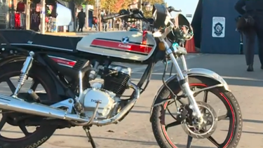 Siniestro fatal con moto embestida.