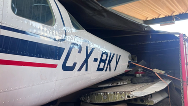 Regresó a Uruguay la avioneta que había sido robada en Rivera y hallada en Paraguay en 2025