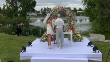 asi fue el casamiento de futbolista de la seleccion uruguaya
