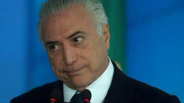 Michel Temer fue denunciado por corrupción ante la Corte Suprema