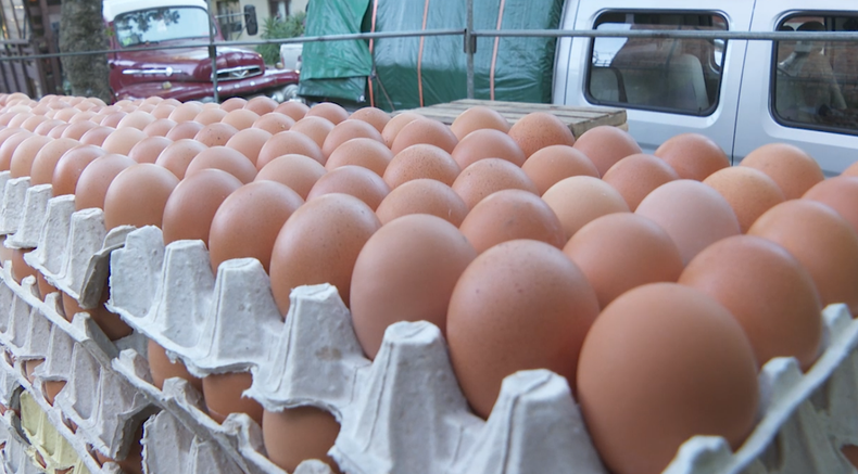 El precio del maple de huevos subió, en promedio, unos $30.