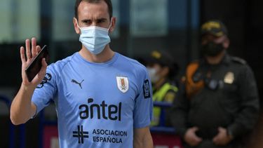 Diego Godín no jugará esta noche ante Ecuador