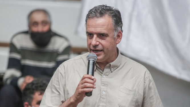 El intendente de Canelones, Yamandú Orsi.