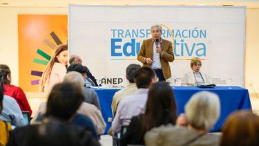 El presidente del Codicen de la ANEP. Robert Silva.
