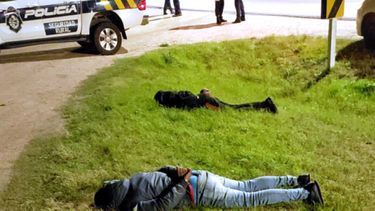 Policía detuvo a dos personas y recuperó un bovino robado