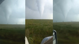 Tornado en Tacuarembó: usuarios compartieron en redes sociales imágenes del impresionante fenómeno