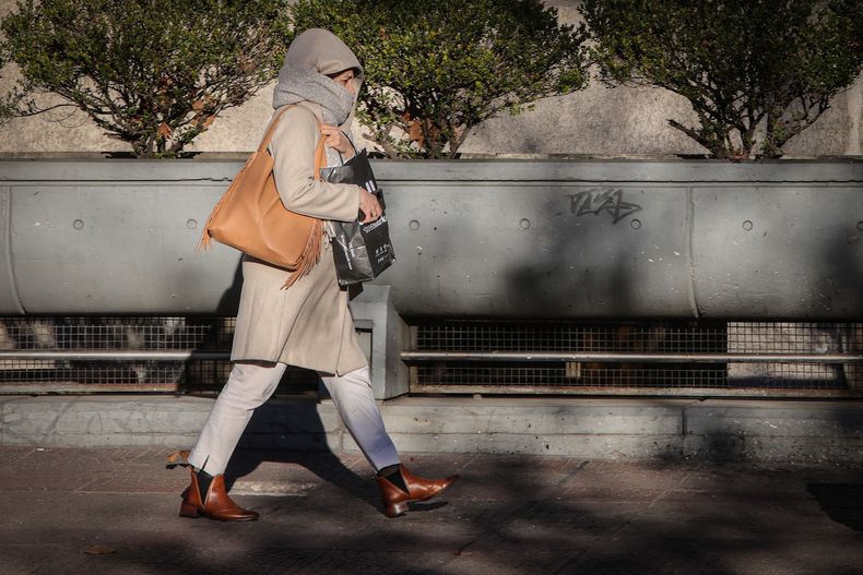 Jueves según Inumet: frío, con chances de chaparrones y con mínimas de hasta 1°C