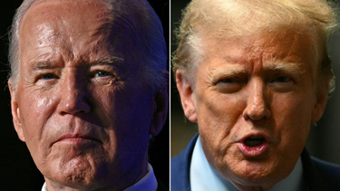Joe Biden y Donald Trump rumbo a noviembre.