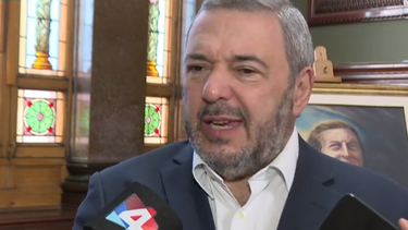 El senador y precandidato Mario Bergara del Frente Amplio.