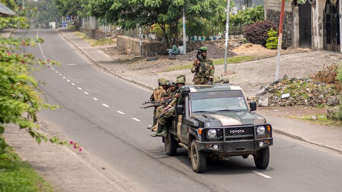 Disturbios en el Congo.
