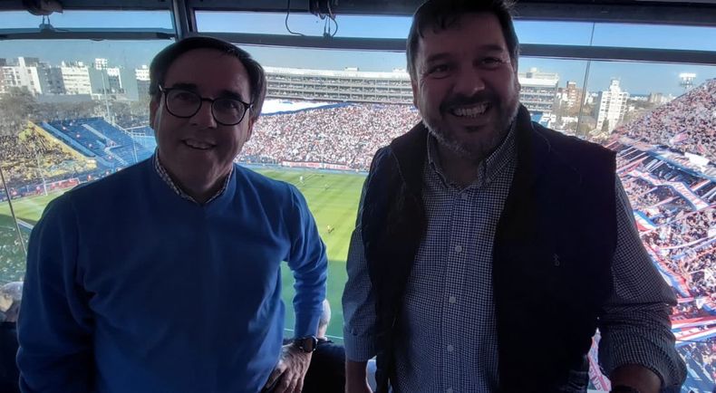 Robert Bouvier y Adrián Peña.
