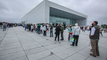 Murió una mujer en el Antel Arena minutos antes de vacunarse