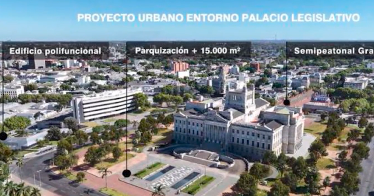 Arquitectos advierten que proyecto de Cosse para el Palacio Legislativo carece de análisis de impacto urbano