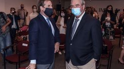 Heber se reunió con Lacalle Pou tras asumir como ministro del Interior