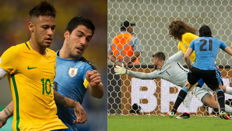 Uruguay vs Brasil.