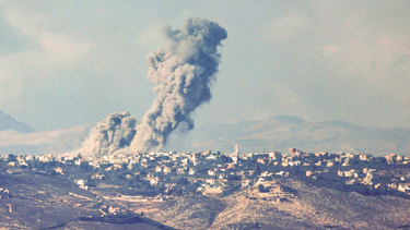 Nuevo bombardeo de Israel.