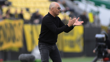El entrenador de Peñarol, Alfredo Arias.