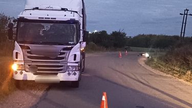 Un motociclista murió tras chocar contra un camión en Soriano