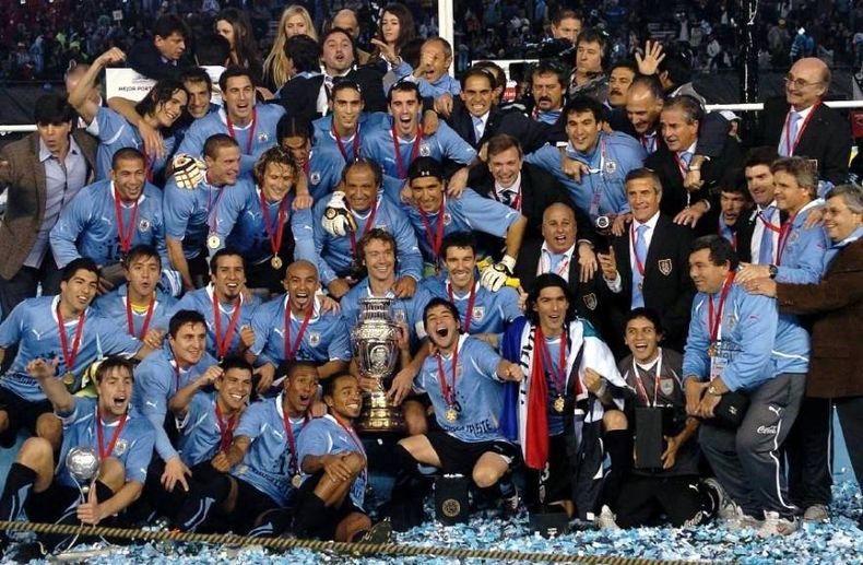 Uruguay campeón de América 2011.