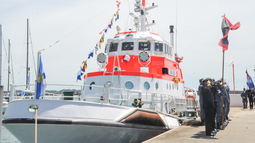 Buque de rescate alemán integrará la Armada de Uruguay.