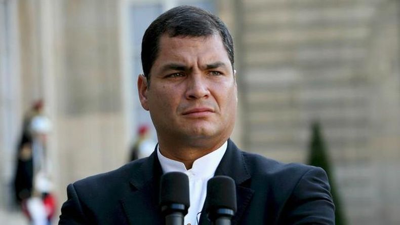 Piden prisión preventiva para Rafael Correa