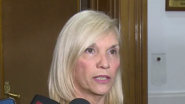 La presidente de la Asamblea General, Beatriz Argimón.