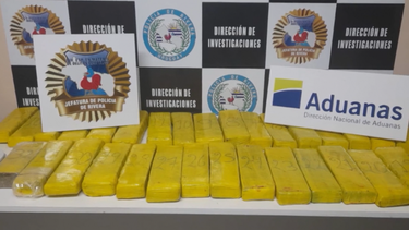 Incautaron más de 60 kilos de marihuana en control aduanero