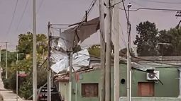 Temporal provocó destrozos en Rivera: hubo voladuras de techos y caída de árboles
