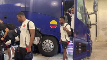 la seleccion de colombia ya llego a charlotte, donde enfrentara a uruguay por semifinales de la copa america