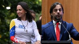 Luis Lacalle Pou saludó a María Corina Machado por haber obtenido el Premio Nobel de la Paz