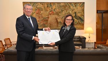 Rodolfo Nin Novoa presentó cartas credenciales, una muestra del alto nivel de las relaciones bilaterales