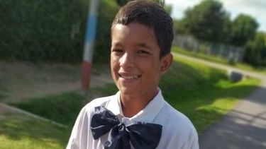 Buscan a Damián de 13 años