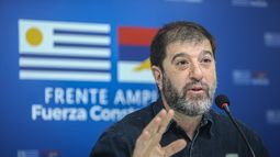 El presidente del Frente Amplio, Fernando Pereira.