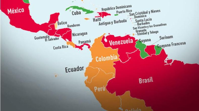 MAPA: El estatus legal del aborto en el mundo en 2018