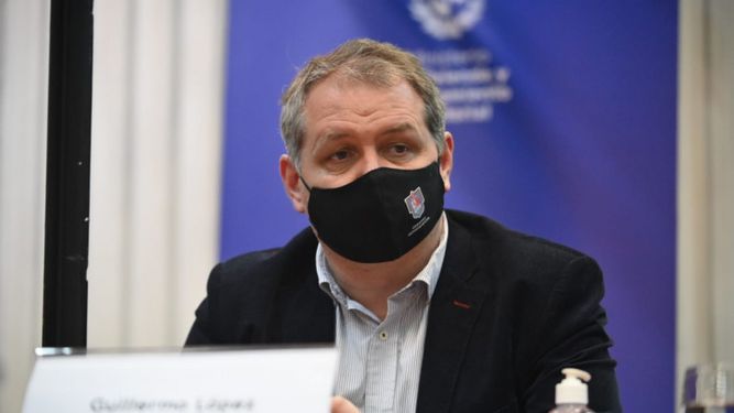El intendente de Florida, Guillermo López, preside el Congreso de Intendentes.