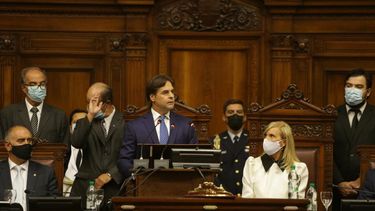Lacalle Pou reconoció que para el gobierno la seguridad de los uruguayos se transformó en un desvelo. &nbsp;