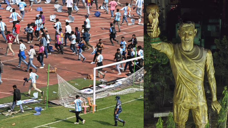 Escándalo con Messi en India.