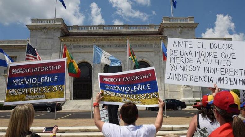Venezuela se acredita por sorpresa para la reunión de OEA