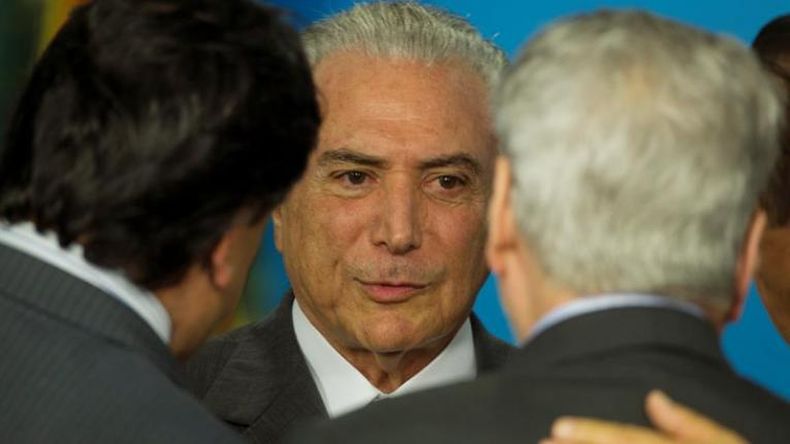 Comisión rechazó denuncia contra Temer