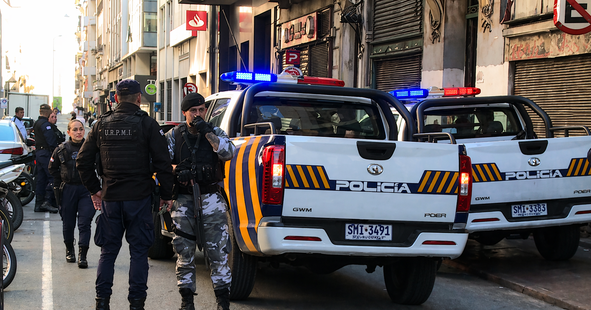 Tiroteo en Ciudad Vieja: detuvieron a un hombre tras varios disparos y analizan cámaras de vigilancia