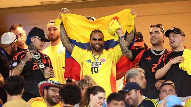 VIDEO: El cruce de Maluma con hinchas argentinos tras la final de la Copa América