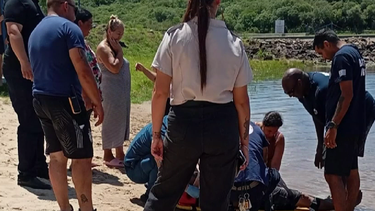 Rescataron a un hombre que se ahogó en un lago en Rivera